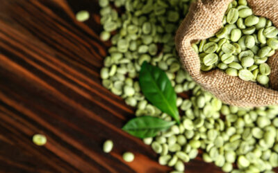 What is green coffee powder used for?