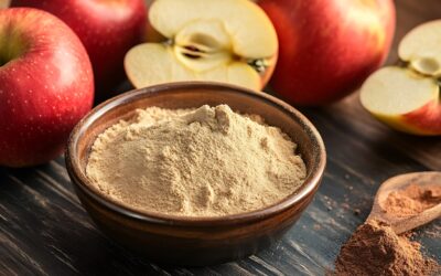 How to use apple powder to replace refined sugar in foods and beverages