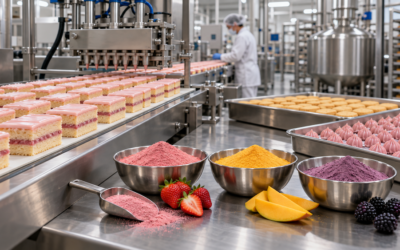 How to use fruit powders in industrial confectionery